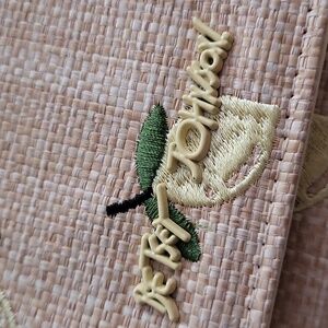 Betsey Johnson Lemon Design Beige Crossbody Bag BNWT HA Rt HL M